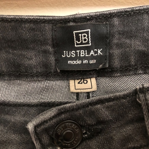 Just Black Faded Black Jeans - Picture 2 of 3